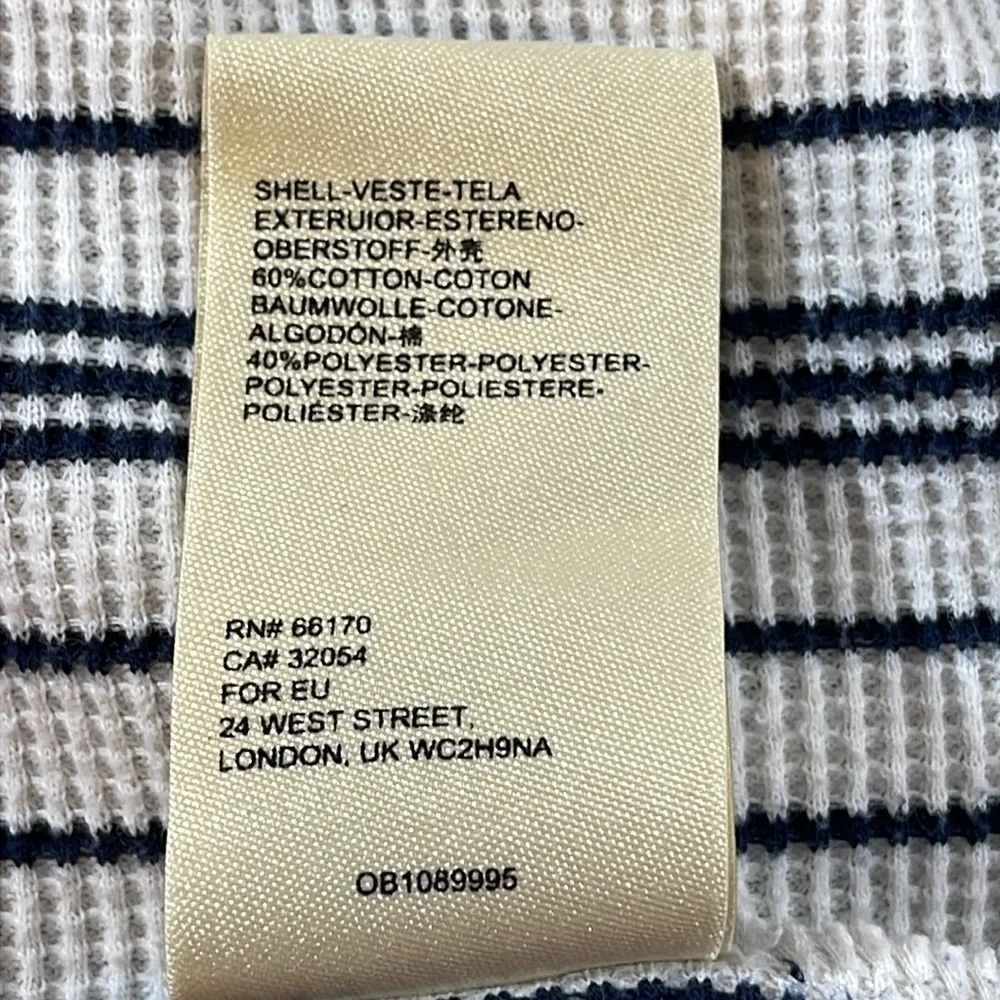 Anthropologie Maeve Eliza Thermal Stripe Long Sleeve Tunic Size Medium OB1089995 - Picture 10 of 11